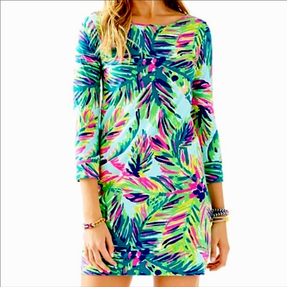 Lilly Pulitzer Marlowe Dress in Island Time print